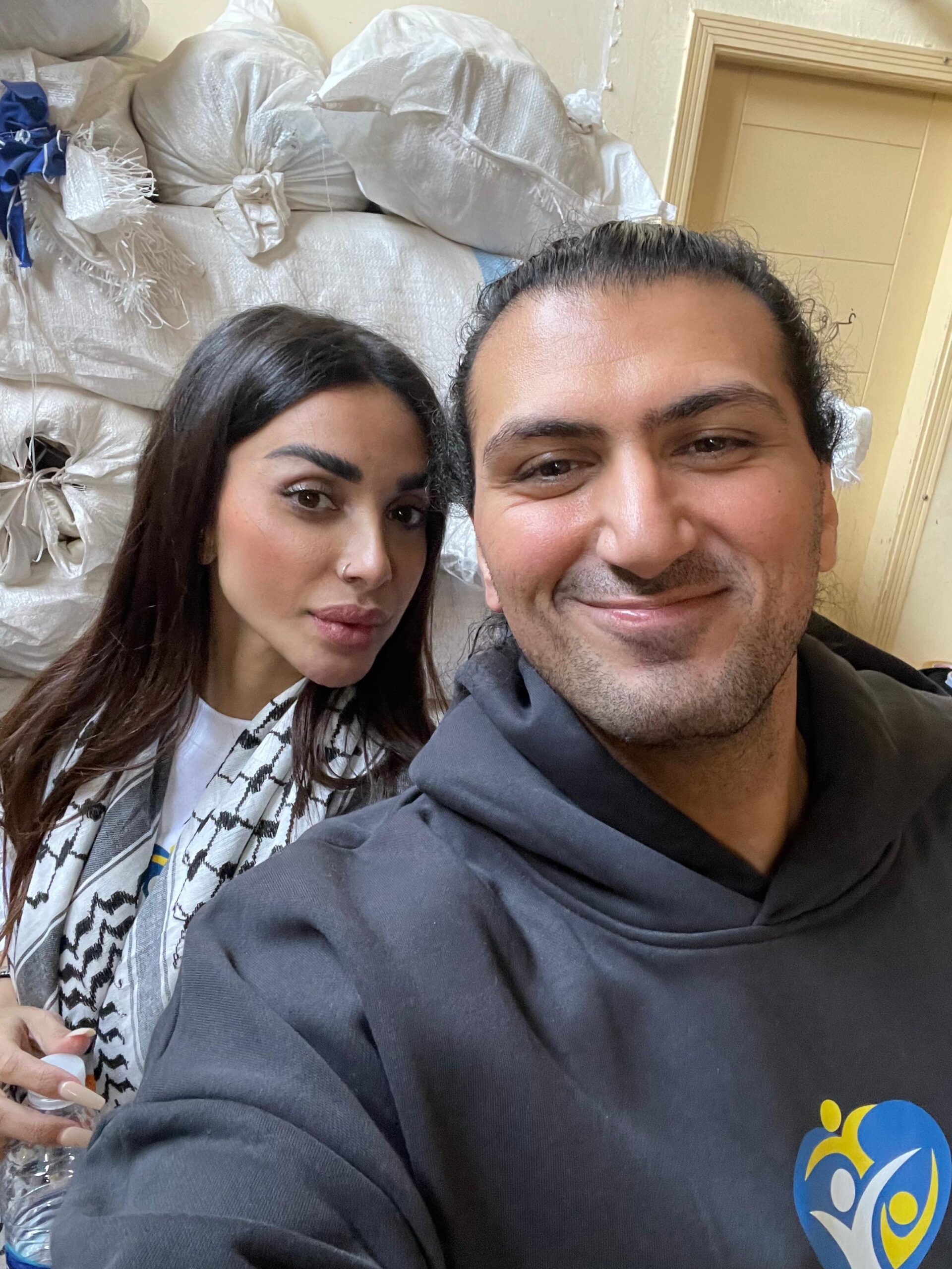 Hassan Hallal with @sara, 8 Dominoes of Life community