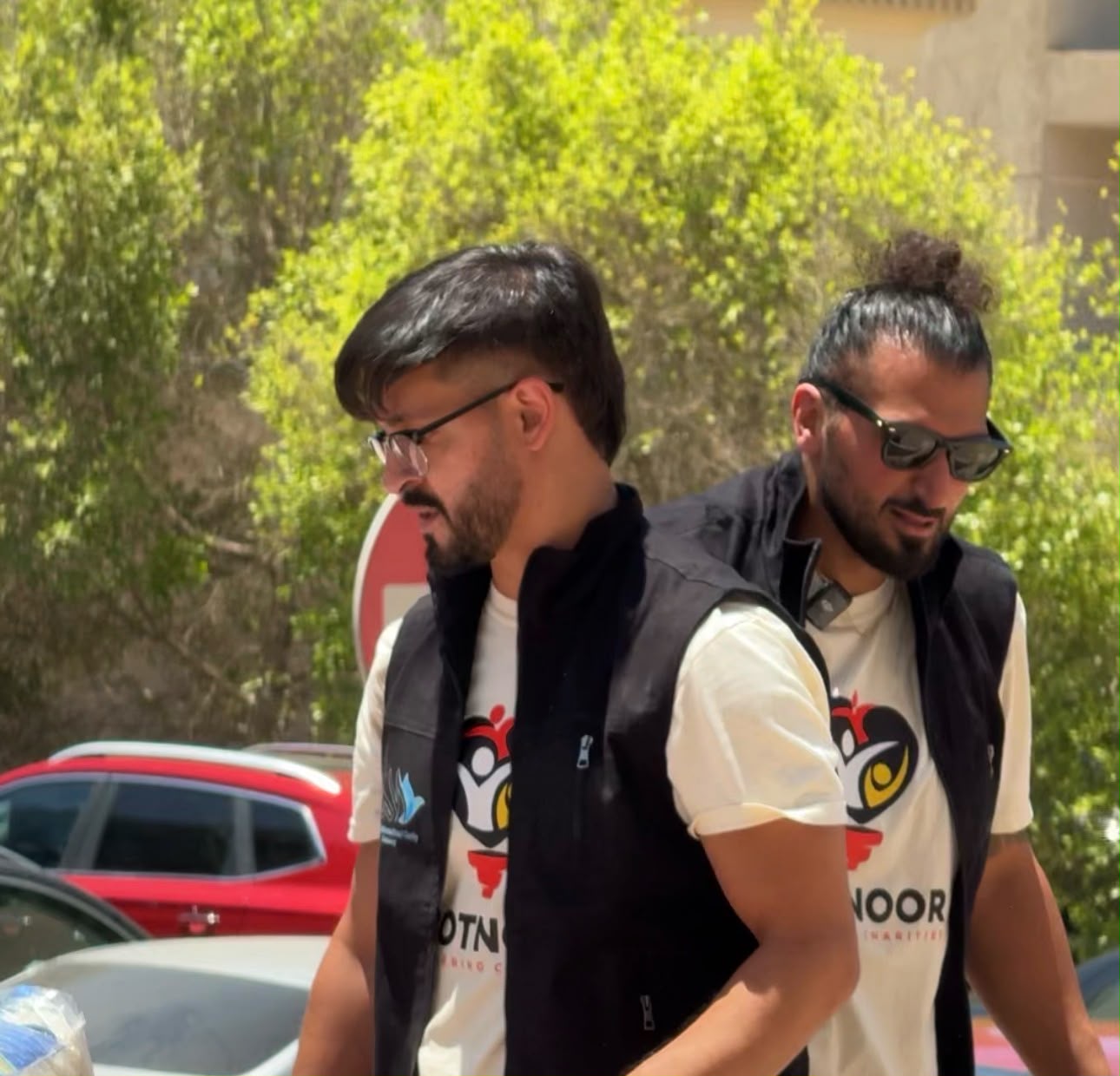 Hassan Hallal with @abidjay, 8 Dominoes of Life community